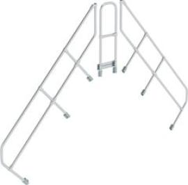 Zweiter Handlauf 45 Grad Überstieg 8 Stufen Produktbild