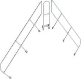 Zweiter Handlauf 45 Grad Überstieg 9 Stufen Produktbild