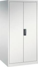 Flügeltürenschrank XXL B930xT800xH1950 mm RAL 7035, 4 Fachböden Tragkraft 110kg Produktbild