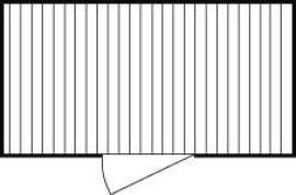 Materialcontainer 4.00 m verz. montiert Produktbild