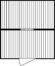 Materialcontainer verz. vormont. B 4050xT 4340mm Produktbild