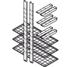 Gitterrostregal 1200mm 3Gitterrostbo. 1200X500mm Produktbild