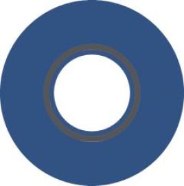 Bodenmarkierband COBAtape blau B50mm x L33m Produktbild