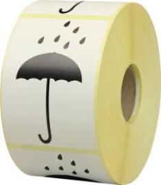 Hinweis Etiketten Vor Nässe schützen 1.000 Stk/Rolle Produktbild