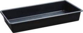 PE-Auffangwanne für Kleingebinde 100x55x15cm, 65,5L 100% PE, Chemikalienbest. Produktbild