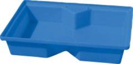 PE-Auffangwanne ohne Rost für Kleingebinde 80x60,5x17cm, 43 Liter Produktbild