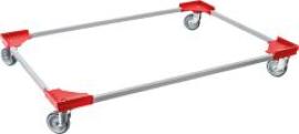 Transportroller 810 x 1210mm rot Produktbild
