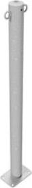 Absperrpfosten verzinkt H900xD60 mm 2 Ösen zum Aufdübeln Produktbild