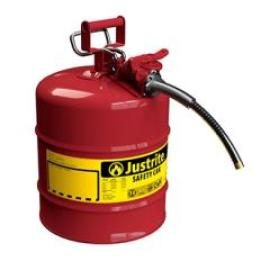 Sicherheitsbehälter Typ2 19,0l,mit Metallschlauch rot, flammensperre D298xH445 mm Produktbild