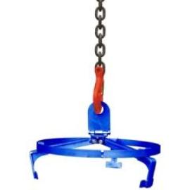 Fasstraverse für Kran 1 x Fass Tragkraft 300kg enzianblau RAL 5010 Produktbild