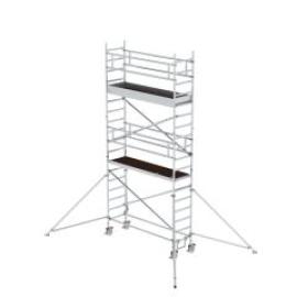 Rollgerüst m. Auslegern Plattform B2450xT750 mm Plattformhöhe 4,35 m Arbeitshöhe bis 6,35 m Produktbild