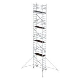 Rollgerüst m. Auslegern Plattform B1800xT750 mm Plattformhöhe 8,35 m Arbeitshöhe bis 10,35 m Produktbild