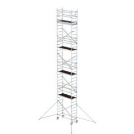 Rollgerüst m. Auslegern Plattform B1800xT750 mm Plattformhöhe 9,35 m Arbeitshöhe bis 11,35 m Produktbild