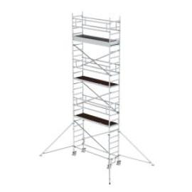 Rollgerüst m. Auslegern Plattform B2450xT750 mm Plattformhöhe 6,35 m Arbeitshöhe bis 8,35 m Produktbild