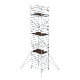 Alu-Klappgerüst Plattform B1800xT1350 mm Plattformhöhe 6,80 m Arbeitshöhe bis 8,80 m Produktbild