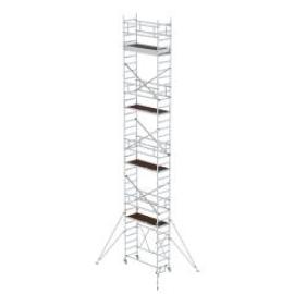 Alu-Klappgerüst Plattform B1800xT750 mm Plattformhöhe 8,80 m Arbeitshöhe bis 10,80 m Produktbild