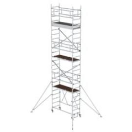 Alu-Klappgerüst Plattform B1800xT750 mm Plattformhöhe 5,80 m Arbeitshöhe bis 7,80 m Produktbild