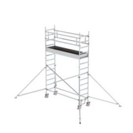 Rollgerüst m. Auslegern Plattform B2450xT750 mm Plattformhöhe 3,00 m Arbeitshöhe bis 5,00 m Produktbild