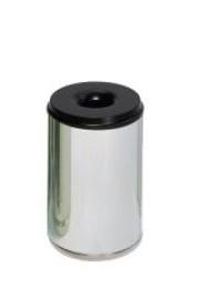 Papierkorb Edelstahl 50 lselbstlöschend VAR Produktbild