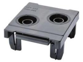 CNC-Kunststoffeinsatz HSK A40/B50, 2 Aufnahmen, Typ 3 Produktbild