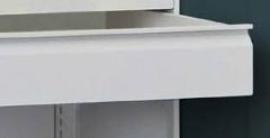 Schublade B420xT520xFH125 mm RAL 7035 Tragkraft 60kg Produktbild