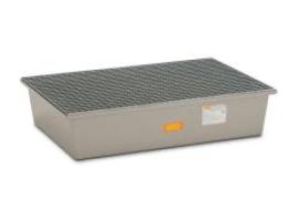 GFK-Auffangwanne 220/2 mit Stahlgitterrost CEMO Produktbild