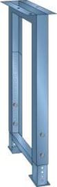 Werkbankfuß RAL 5012 Höhe 700-1050mm für Plattentiefe 700 mm Tragkraft 400kg Produktbild