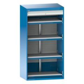 Rolladenschrank B1038xT691xH1950mm 54x27 E RAL 5012 ohne Werkzeughalter Produktbild