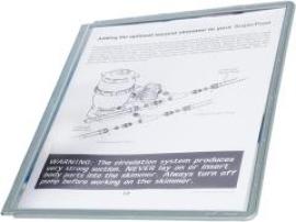 Sichttafeln grau Pckg. a 5 Stück Produktbild