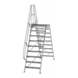 Überstieg 60 Grad 9 Stufen B 800 mm lichte Höhe 2120 mm Ausladung 3440 mm Produktbild