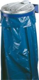 Abfallsammler 120 l blau Wandbef. ME-Deckel VAR Produktbild