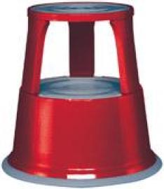 Rollhocker Metall rot Produktbild