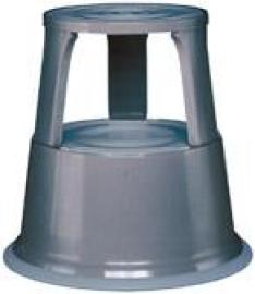 Rollhocker Metall grau Produktbild