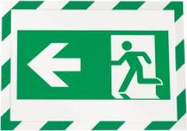 Magnetrahmen SECURITY A4 DURAFRAME grün/weiß Produktbild