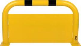 Rammschutzbügel B1000xH600 mm gelb/schwarz Stahl beschichtet Produktbild