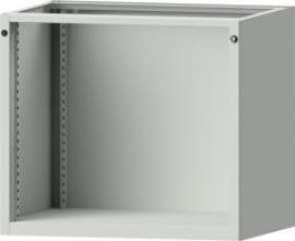 Unterbauschrank Leergeh. B910xT615xH800mm für Schublade B750xT600mmRAL 7035 Produktbild