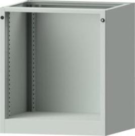 Unterbauschrank Leergeh. B760xT700xH850mm für Schublade B600xT600mmRAL 7035 Produktbild