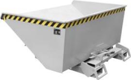 Kippbehälter 4A 900 l B1570xT1485xH865 mm vzk Tragkraft 1000kg mit Abrollsystem Produktbild