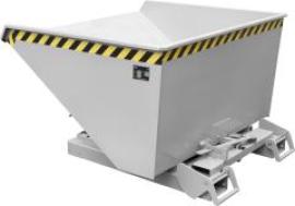 Kippbehälter 4A 1200 l B1095xT1920xH1125 mm vzk Tragkraft 1500kg mit Abrollsystem Produktbild