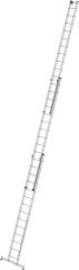 Alu-Mehrzweckleiter 3x14 Sprossen Leiterlänge 4,18 m Arbeitshöhe bis 10,80 m Produktbild