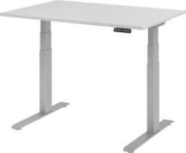 Schreibtisch XDKB12 120 x 80 cm Grau, 25 mm dick ABS-Dickkante Produktbild