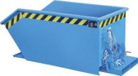 Spänebehälter SGU 300 l 680xT1140xH580 mm RAL5012 Tragkraft 750kg mit Lochblechboden Produktbild