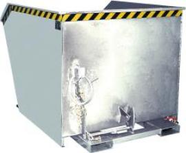 Spänebehälter SGU 2000 l 1680xT1640xH1090 mm vzk Tragkraft 1500kg mit Lochblechboden Produktbild