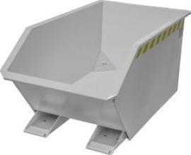 Späne-Kippbehälter 1000 lGU-E1000,lack.,RAL7005 Produktbild