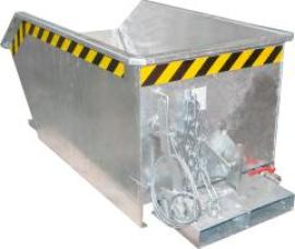 Späne-Kippbehälter 1000 lGU-E 1000, feuerverzinkt Produktbild