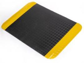 Arbeitsplatzmatte Deckplate ReGen70 schwarz/gelb 600x900mm Produktbild