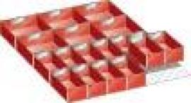 Einsatzkästen für FH 100 mm 27x36 E 18-teilig LISTA Produktbild