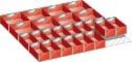 Einsatzkästen für FH 75 mm 36x36 E 24-teilig LISTA Produktbild