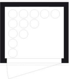 Gasflaschenmagazin 125 o Boden 1410x1445x2130 Produktbild