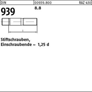DIN 939 8.8 M 10 x 100 S Produktbild img1 L